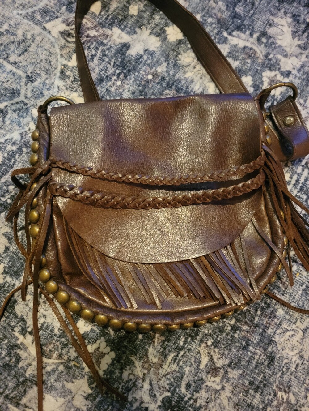 Mcfadin Crossbody Fringe Bag